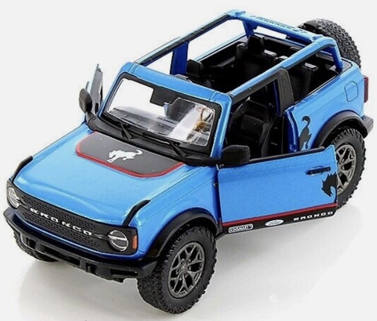 speelgoed auto Kinsmart Ford Bronco uvery edition 2022 die cast pull back motor 12,5 cm
