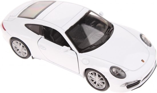 Welly Schaalmodel Porsche 911 Carrera S Wit